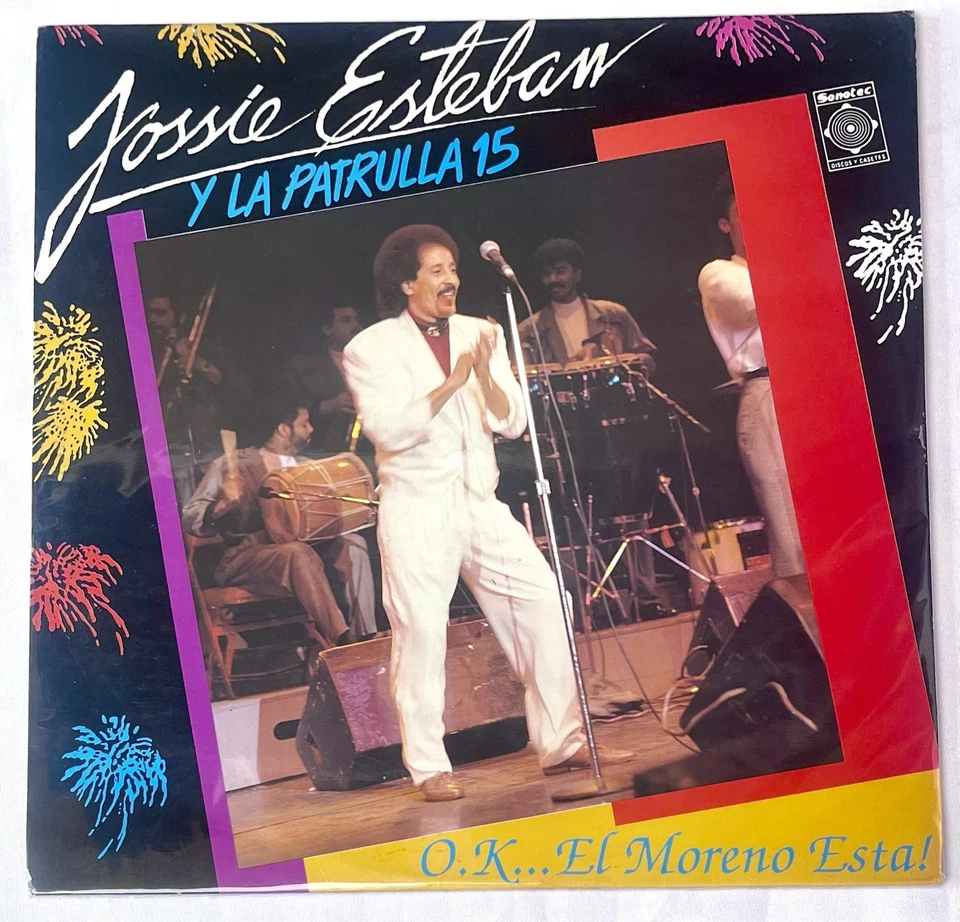 Jossie Esteban Y La Patrulla 15 ‎– O.K... El Moreno Esta! - Sonotec 1989 Foto 1 de 4