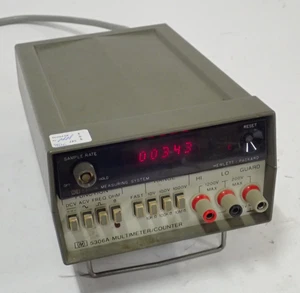 HP 5306A MULTIMETER COUNTER+5300A MEASURING SYSTEM-Vac/dc ,f,Ω In 115/230Vac - Bild 1 von 10