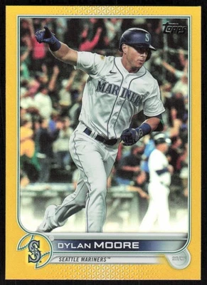 2022 Topps Gold Foil #567 Dylan Moore   - FREE SHIPPING - Image 1 of 2