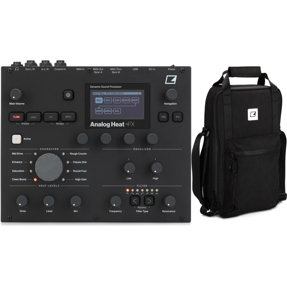 Elektron Analog Heat +FX Dynamic Sound Processor and ECC-7 Bag - Image 1 of 1