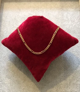 333/-Figaro- Panzerkette, 60 cm lang,  3 mm breit, - Bild 1 von 2