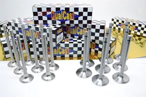 1966 1967 1968 Ford 289 V8 -(8) INTAKE VALVES (8) EXHUAST VALVES + PUSHRODS +VSS - Bild 1 von 5