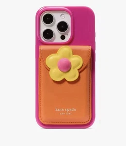 Kate Spade Floral Hardware iPhone 16 Pro Case KK847 LRD Pink Multi - Picture 1 of 3