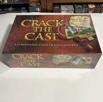 Crack The Case: Compelling Game of Mini-Mysteries Milton Bradley 1993,  NIS - Image 1 of 4