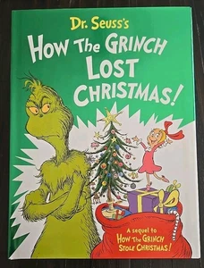 Dr. Seuss's How the Grinch Lost Christmas Alastair Heim Hardcover Dust Cover NEW - Bild 1 von 4