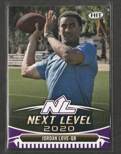 2020 Sage Hit Premier #99 Purple Next Level Jordan Love Green Bay Packers Rookie - Picture 1 of 1