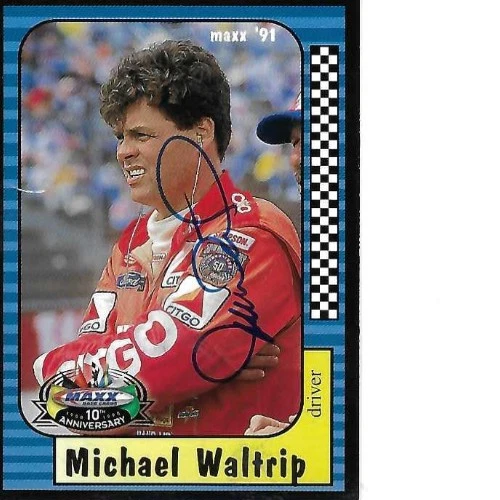 MICHAEL WALTRIP SIGNED 1998 MAXX RACING #99 - NASCAR - Image 1 of 1