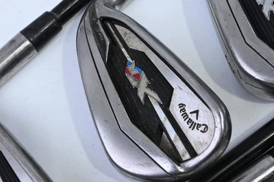 Callaway XR Irons / 6-PW+SW / Regular Flex Fubuki AT 55 Shafts - Image 1 of 4