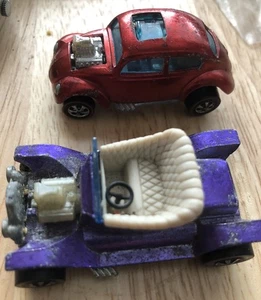 Hot Wheels Redlines - Custom VW & Hot Heap Rare Played With Condition See Pics - Picture 1 of 9