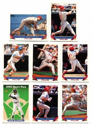Lot Of (24) 1993 Topps Baseball Cards - Philadelphia Phillies - Image 1 of 4
