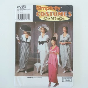 VTG Simplicity 9699 Costume Sewing Pattern UNCUT Edwardian Gowns 30.5-34" Bust - Picture 1 of 6