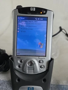 Retro HP iPAQ H5550 Windows Pocket PC PDA - Zdjęcie 1 z 4