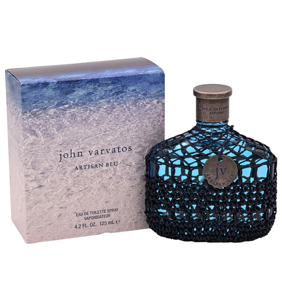 JOHN VARVATOS ARTESANO AZUL Colonia 4.2 OZ edt hombres Nuevo en Caja Foto 1 de 4