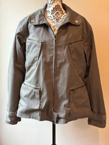 Vtg Italian Military Jacket Mens U.S. Sz 46 R Wool Lined Army Green Tactical 95’ - Picture 1 of 24