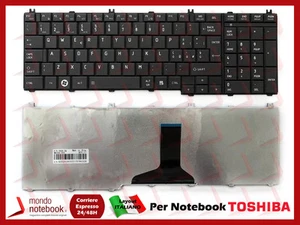 Tastiera Notebook TOSHIBA Satellite C650 C660 L650 L670 (NERA) - Afbeelding 1 van 1