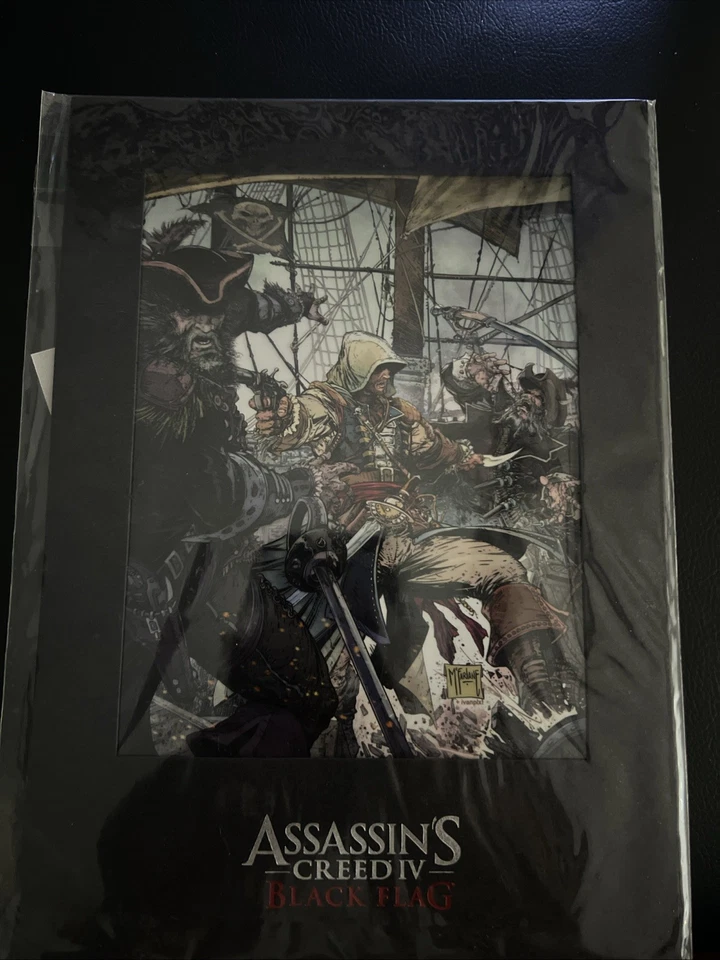 Assassins Creed IV Black Flag Cel Art Limited Edition 1 of 31,500 SEALED w/ Cert - Image 1 of 3