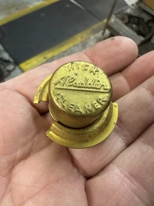 Aladdin Lamps Brass Wick Cleaner Underlined Script NOS NEVER USED - Picture 1 of 3