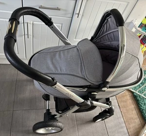 Double OR Two Single Platinum Egg Prams With Everything You Need - Picture 1 of 19