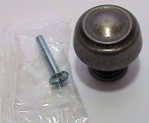 Amerock 1-1/4" Kane Weathered Nickel Cabinet Drawer Pull Knob BP53700-WN - Picture 1 of 1