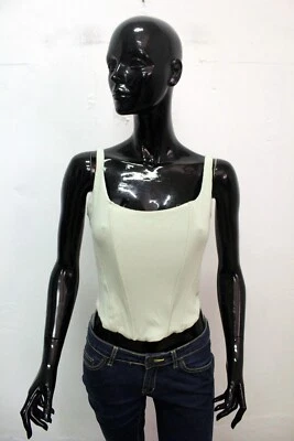 Guess Women's Top Size L Green Summer Cotton T-Shirt - Image 1 of 4