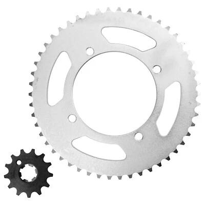 Front and Rear Sprockets Kit for Kawasaki KX85 KX85A 2001 2002 2003 2004 - 2022 Foto 1 de 4