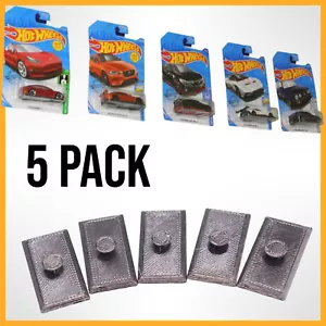 Wall Holder Display Bracket for In Package Hot Wheels Cars *5-Pack* - Picture 1 of 9