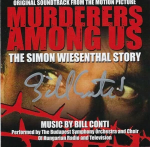 HBO Murderers Among Us: Simon Wiesenthal Story (1989) Score CD/signed Bill Conti - Bild 1 von 2