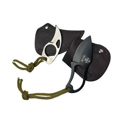 2 Pack Mini Knives Survival, Camping ,EDC Tactical Knife w/Lanyard & Sheath - Image 1 of 4