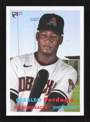 Geraldo Perdomo  RC 2021 Topps Archives   Arizona Diamondbacks #51 - Image 1 of 2
