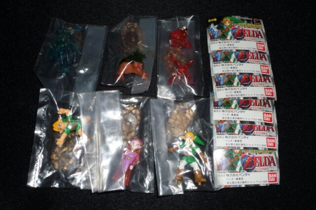 Bandai Legend of Zelda A Link Between Worlds Keychain Figure Set Gashapon