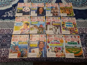 THE WEEK Junior Magazine For Kids - Lot of 12 Magazines in 2022 Issue 104 - 115 - Picture 1 of 13