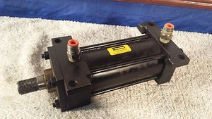 Parker Cilindri 2,50" Corsa 4,00" Foro Fluido Potenza C2AN 250 PSI - Foto 1 di 4