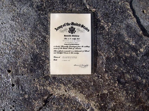 WW2 Honorable Discharge Army of the United States, Staff Sargent Auto Mechanic - Picture 1 of 4