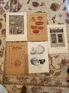 Impresiones de cerámica y alfombras de colección de nativos americanos, - Imagen 1 de 15