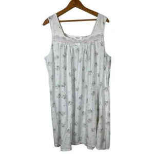 Vintage KOMAR Floral Sleep Dress       Size: L - Picture 1 of 3