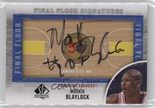 2012-13 SP Authentic Final Floor Signatures Mookie Blaylock #MB Auto