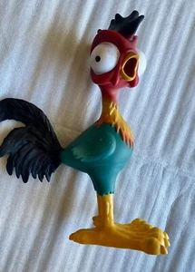 Disney Moano Pet Chicken Hei Hei Squeeze Squeak Sound 12" Rubber Figure - Picture 1 of 5