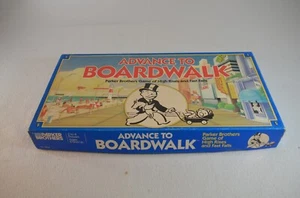 Advance to Boardwalk Vintage Board Game Parker Brothers Monopoly Complete 1985 - Picture 1 of 13