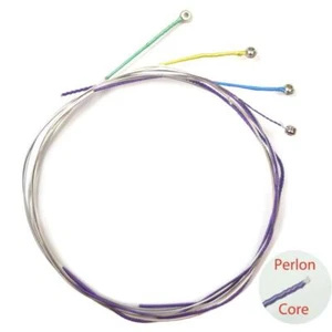 Nuevas cuerdas de violín Opera Perlon 4/4, calibre medio, juego completo de extremo de bola (G,D,A,E) - Imagen 1 de 2