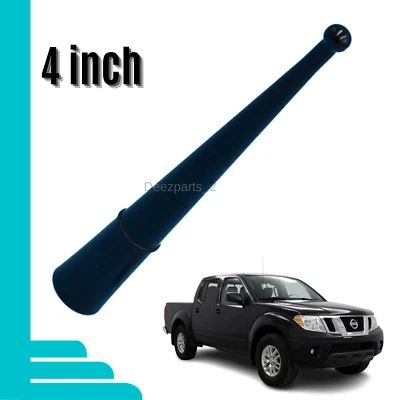 Antena de repuesto de 4 pulgadas negra para Nissan Frontier 2000-2019 Foto 1 de 4
