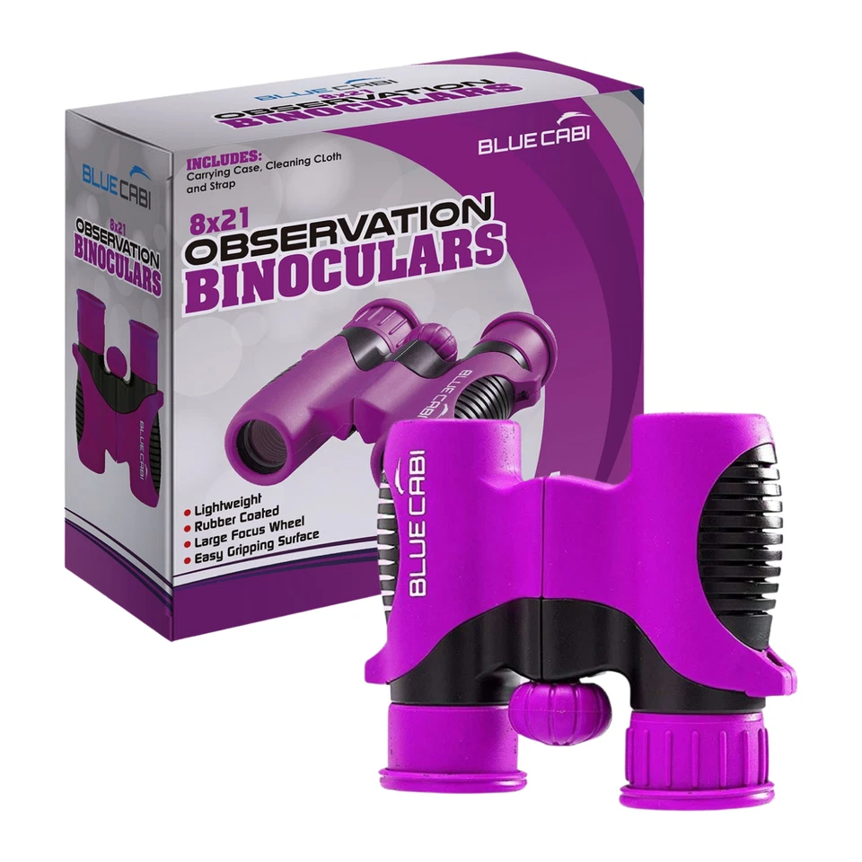BlueCabi 8x21 Kids Binoculars – Compact, Durable and Lightweight - Image 1 of 1