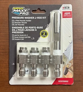 Surface Maxx Pro Pressure Washer J-Rod Nozzle Kit 6305862 - NEW! - Picture 1 of 3