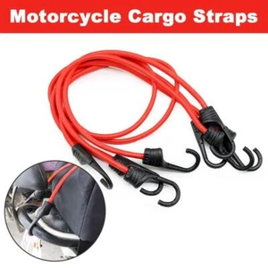 Portaequipajes elástico para moto 60 cm con ganchos cuerda elástica ajustable - Imagen 1 de 11