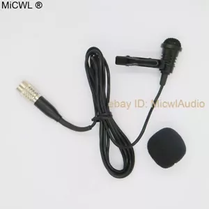 e30 Clip Lavalier Lapel Cardioid Microphone For Audio Technica Raido Mics System - Picture 1 of 5