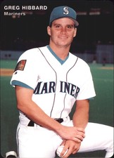 1994 Mariners Mother's #9 Greg Hibbard 