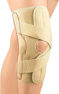 FLA  OA/Arthritis Knee Brace Medial Left Beige Small - Picture 1 of 2