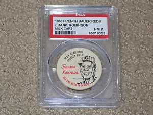 Frank Robinson French Bauer Reds PSA 7 Slabbed - Picture 1 of 3