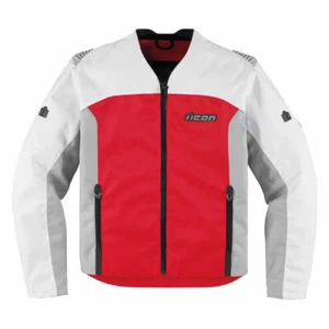 Icon Mens Adult Textile Jacket Device Red XL On-Road Street Motorcycle 28202379 - Bild 1 von 2