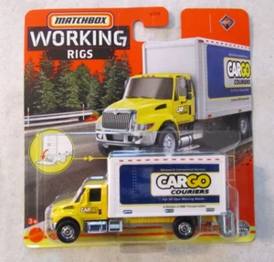 Matchbox Working Rigs INTERNATIONAL MV ~ Camión de carga Courriers Mudanza ~ Nuevo en paquete - Imagen 1 de 1