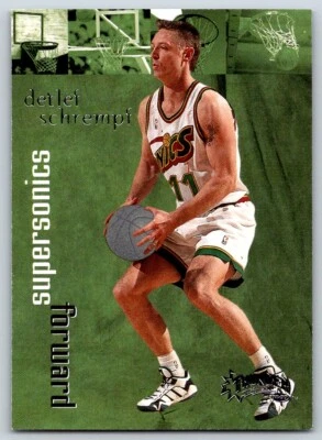1998-99 SkyBox Thunder DETLEF SCHREMPF SuperSonics - FREE Ship! - Image 1 of 2